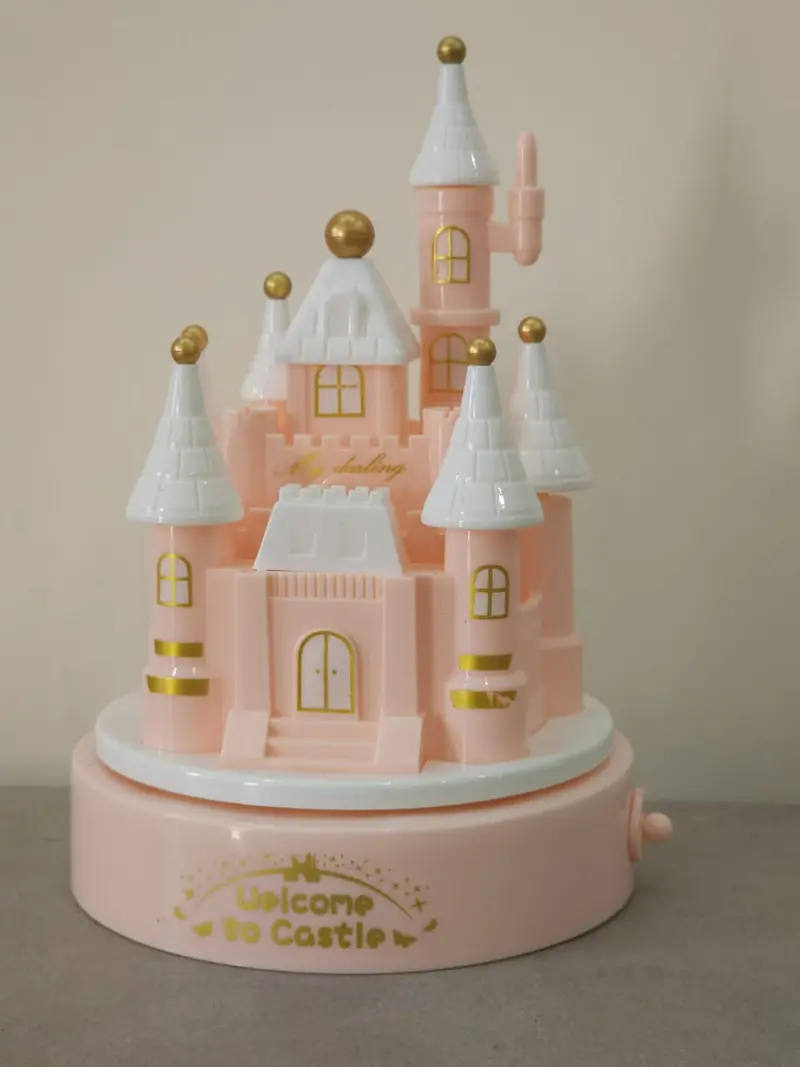 Musical Castle Cake Topper – Enchanted Birthday Centerpiece 1