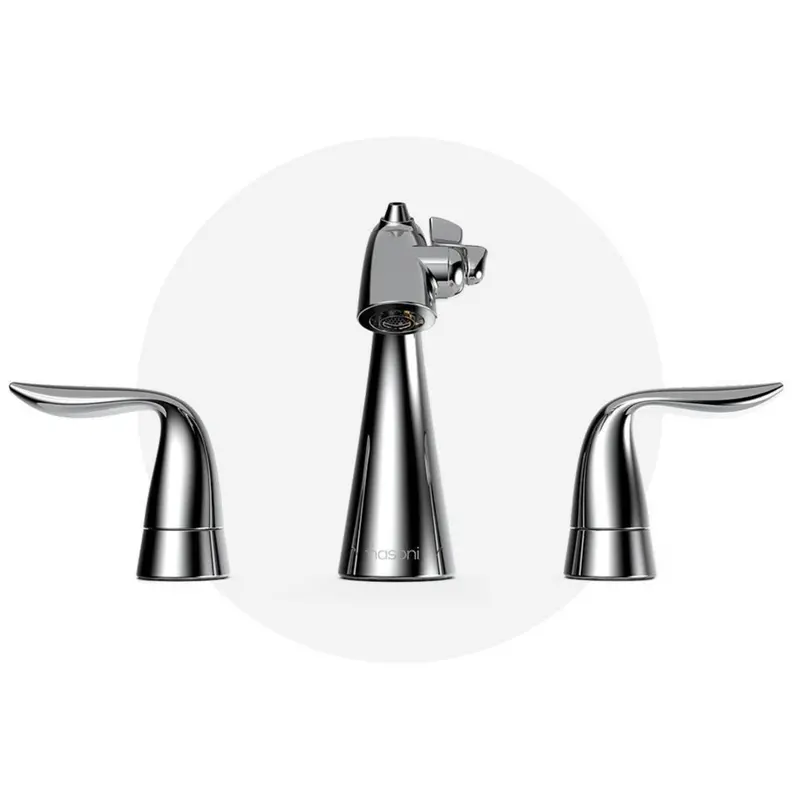 Nasoni 8-Inch Widespread Deck-Mount Fountain Faucet 1