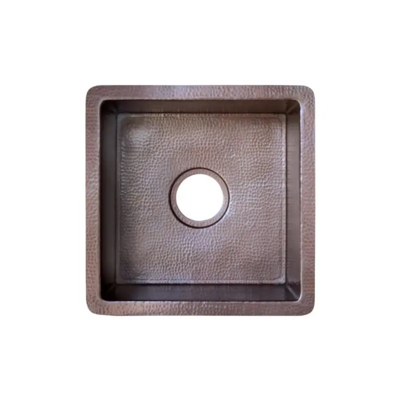Native Trails Cantina Hammered Copper Prep Sink For Bar & Kitchen 1