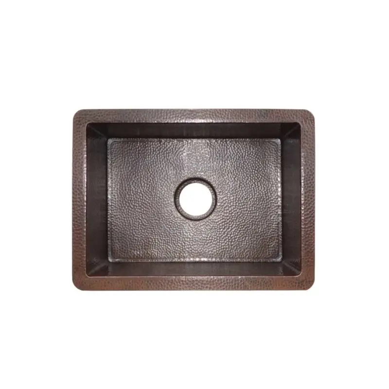 Native Trails Cocina – 21" Hand-Hammered Copper Undermount Kitchen Sink 1