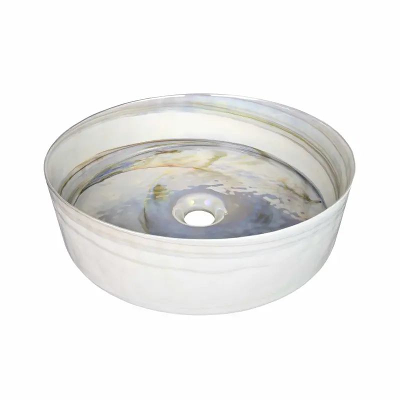 Native Trails Positano – Artisan Glass Vessel Bathroom Sink 1