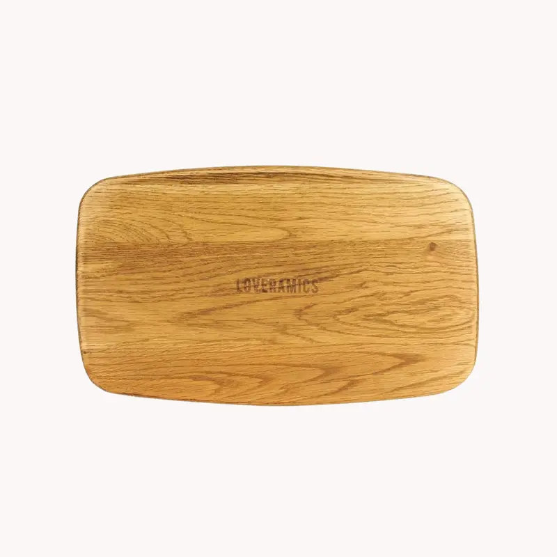 Nordic Oak Tea Serving Tray – 30 Cm, Natural Finish 1