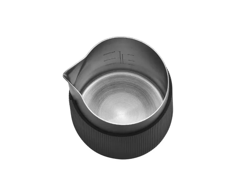 Normcore Handleless Milk Pitcher – 600Ml Matte Black, Barista-Optimized 1