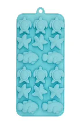 Ocean-Themed Silicone Candy Mold – Flexible Food-Grade Baking Tool 1