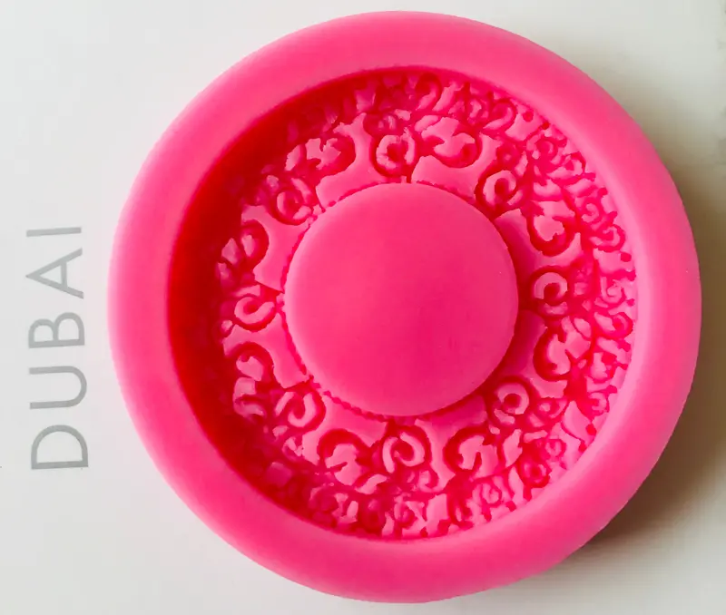 Ornate Dubai-Inspired Frame Silicone Mould 1