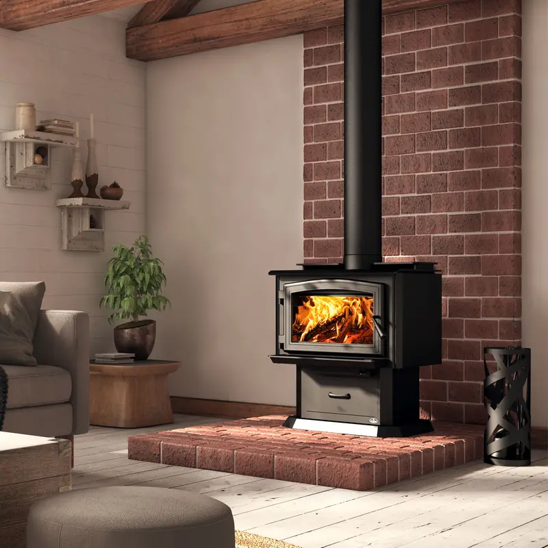 Osburn 1700 High-Efficiency Wood-Burning Stove 1