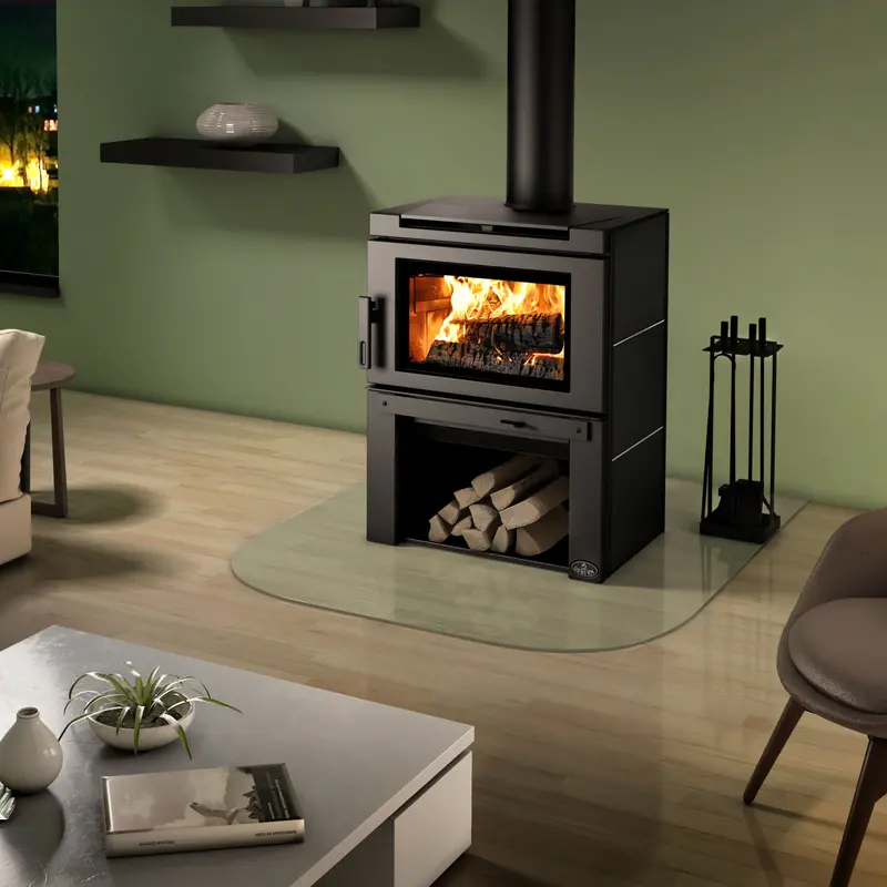 Osburn Matrix Freestanding Wood Stove With Enhanced Airflow Blower 1