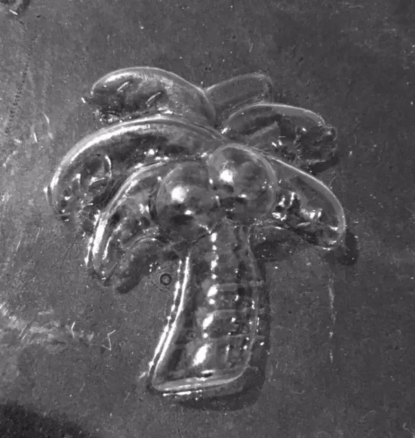 Palm Tree Chocolate Mold For Dessert Decoration 1