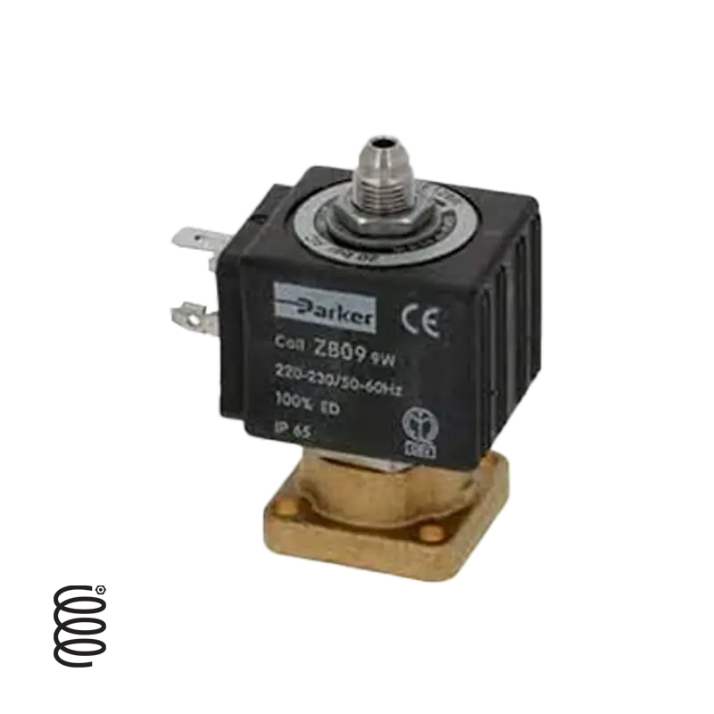 Parker 3-Way Seated Inlet Solenoid Valve – 230V Ac, Ruby Seal Design 1