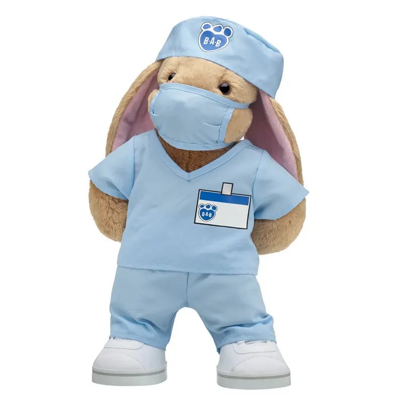 Pawlette Bunny Doctor-Themed Plush Gift Set 1