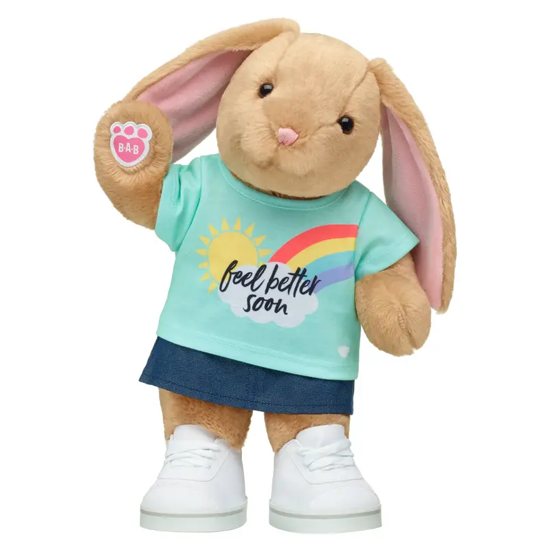 Pawlette Comfort Bunny Plush – 'Feel Better Soon' Care Package 1