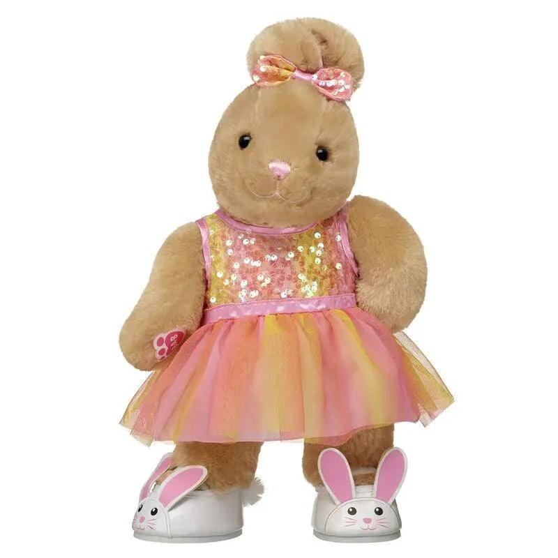 Pawlette Plush With Pastel Sequin Dress Set 1