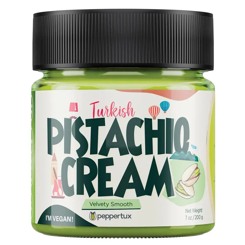 Peppertux Farms Vegan Pistachio Cream – Nutty Baking Paste For Desserts & Ice Cream 1