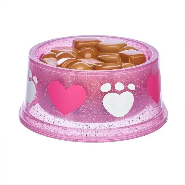 Pink Pet Food Bowl By Promise Pets 1