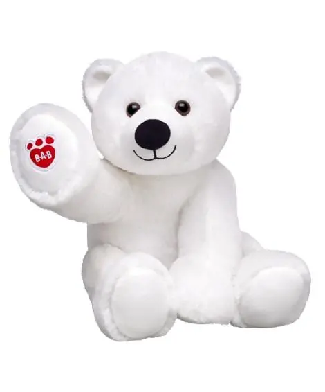 Playful Polar Bear Plush 1
