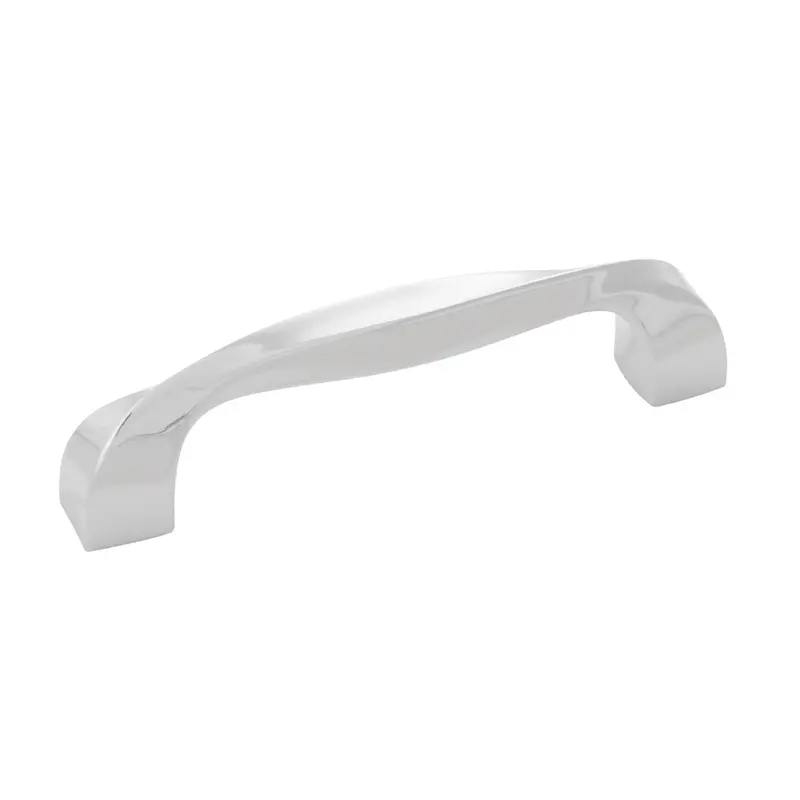 Polished Nickel Twist Pull – 3.75 Inch (96Mm) C/C Design 1