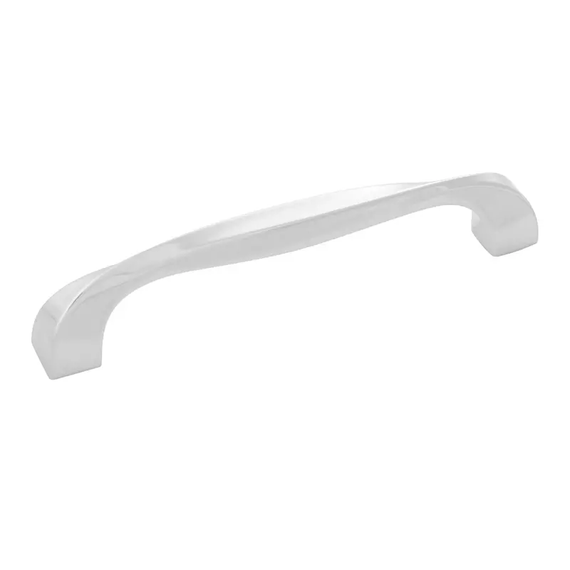 Polished Nickel Twist Pull – 5.06 Inch (128Mm) Center-To-Center 1