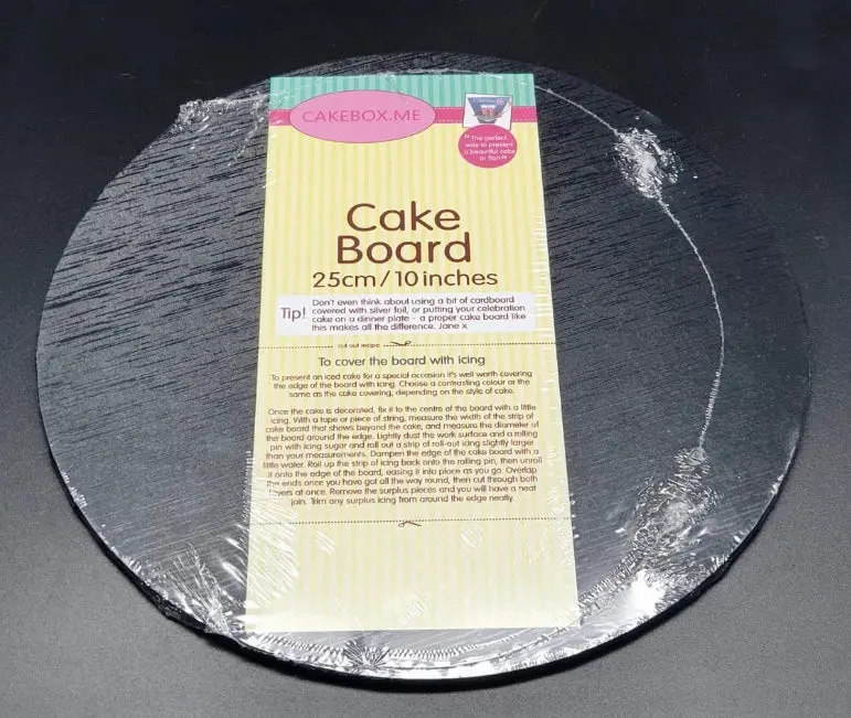 Premium Black Round Mdf Cake Drum – 5Mm Thickness, Professional Grade 1