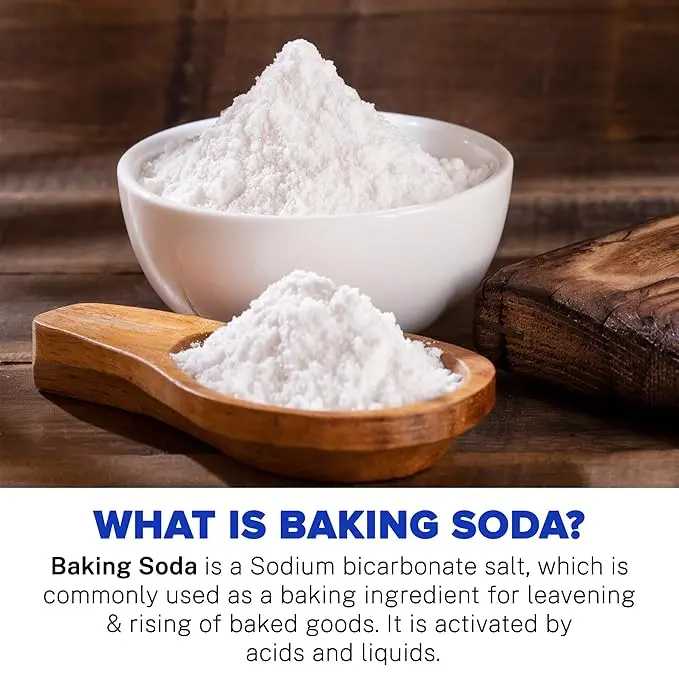 Premium Food-Grade Baking Soda – 1Kg Triple-Refined Formula 1