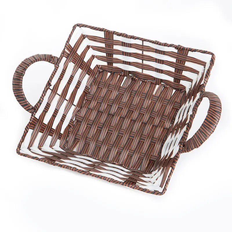 Premium Rectangular Woven Basket – Ideal For Gifting And Organized Storage 1