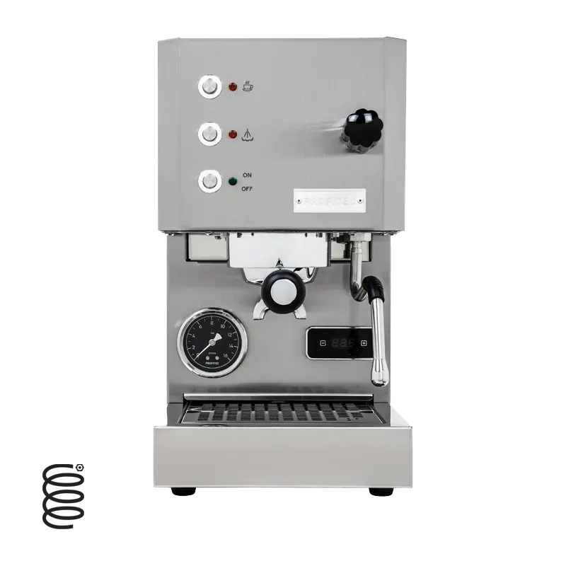 Profitec Go Compact Espresso Machine – Stainless Steel Finish 1