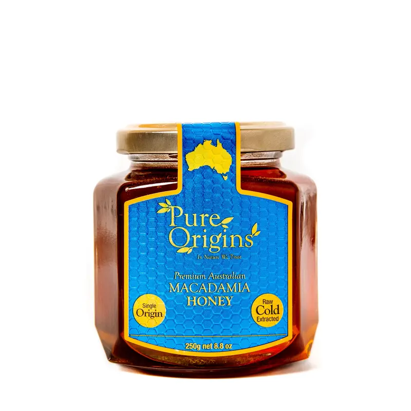 Pure Origins Macadamia Honey – 250G Rich Tropical Flavor 1