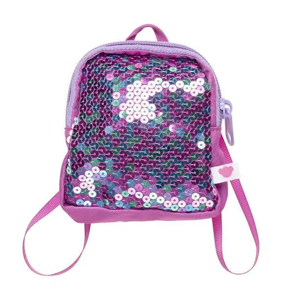 Rainbow Sequin Youth Backpack 1