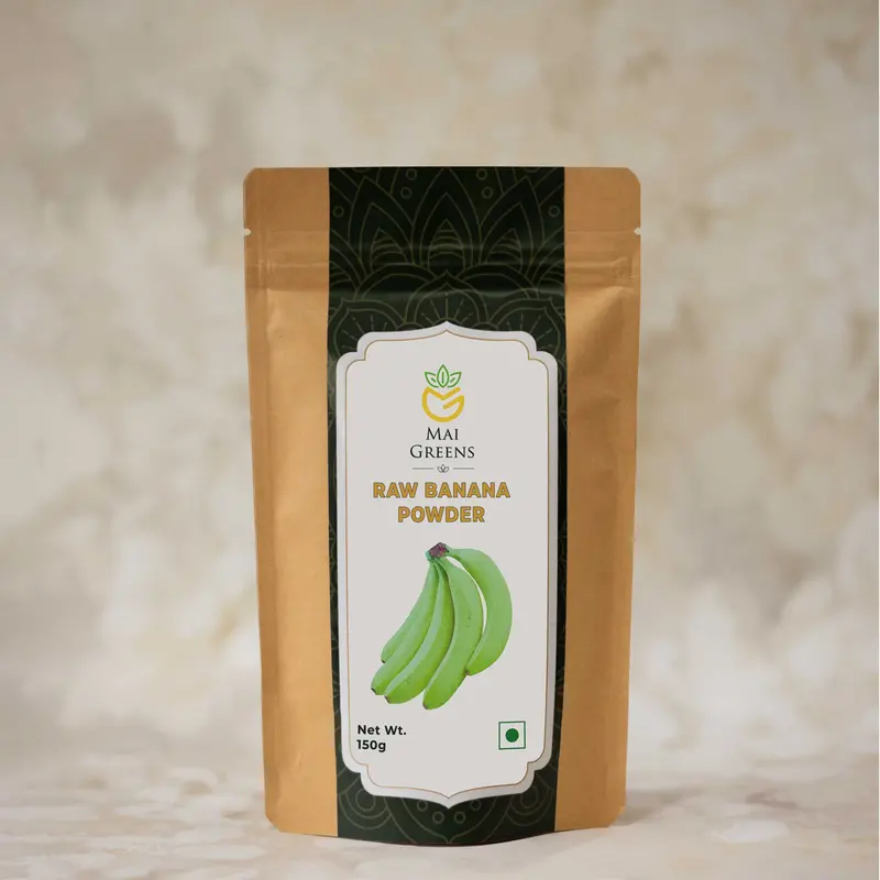 Raw Green Banana Powder – 150G Nutrient-Rich Supplement 1