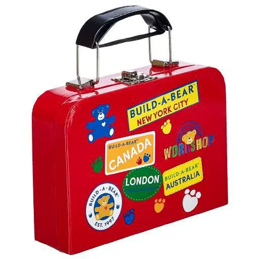 Red Bear-Scale Luggage – Playful Mini Suitcase For Kids 1