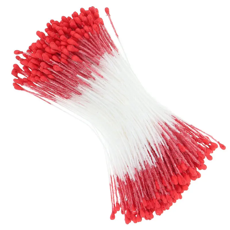 Red Floral Stamens – High-Quality Craft Stamen Pack For Flower Crafting 1