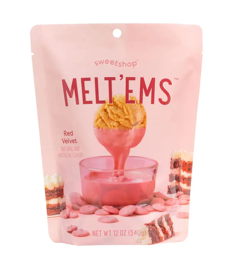 Red Velvet Candy Melts – 12 Oz Rich Chocolate Coating For Dipping, Drizzling, And Festive Baking 1