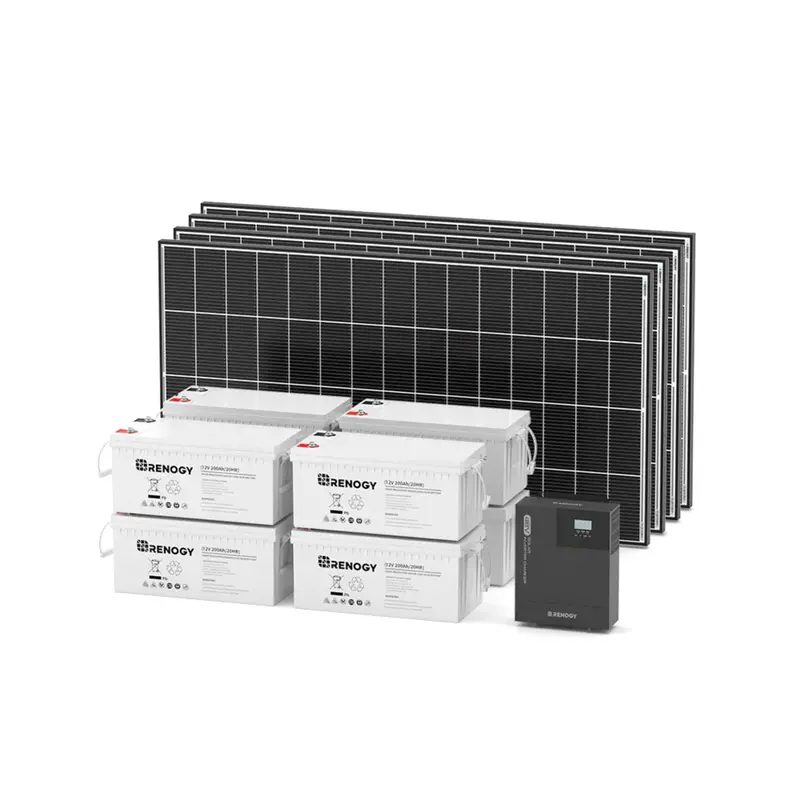 Renogy 1.2Kw Essential Solar Kit – Pre-Configured Rooftop Or Ground Mount Setup 1
