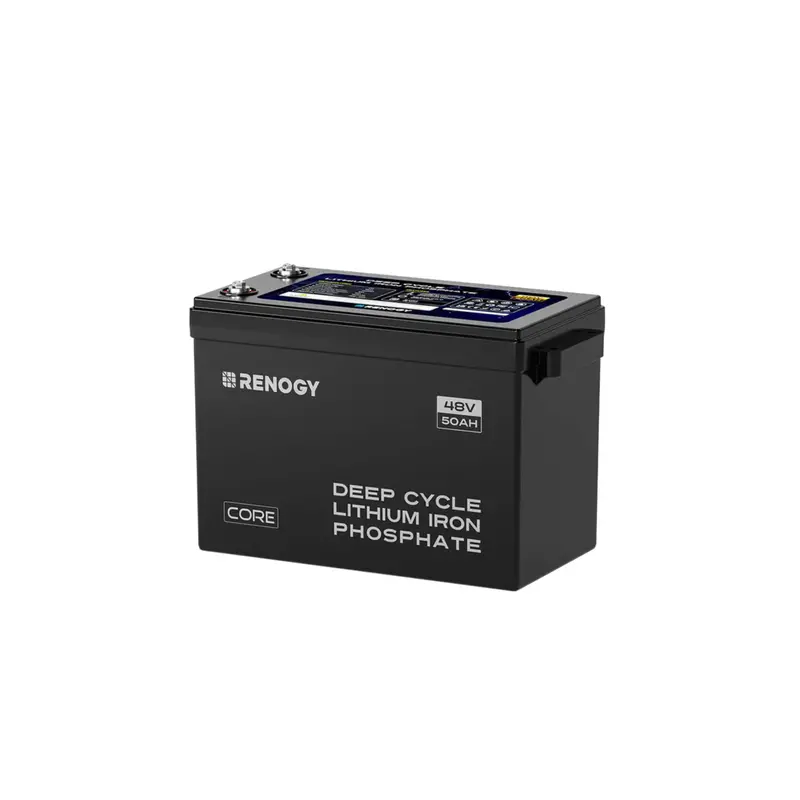 Renogy Core 48V 50Ah Smart Lifepo4 Battery With Self-Heating Function – 4-Unit Configuration For Scalable Energy Storage 1