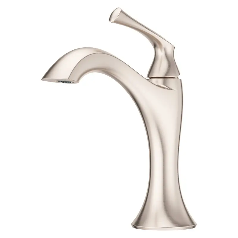Rhen Single-Handle Bathroom Faucet In Brushed Nickel 1