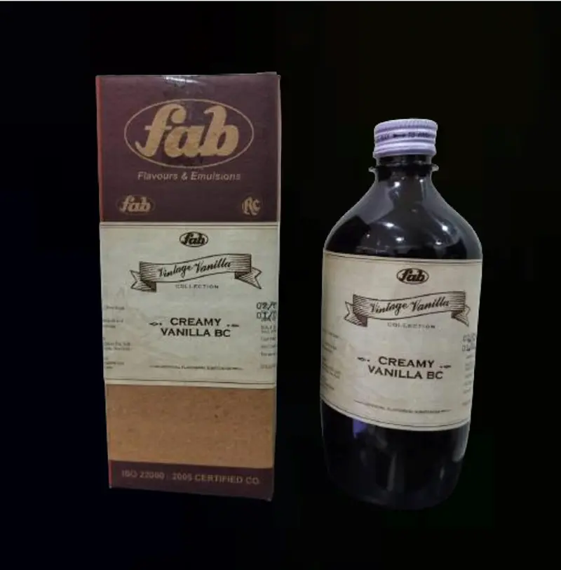 Rich Creamy Vanilla Beverage Concentrate 1