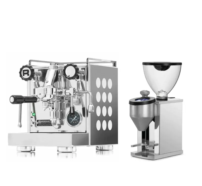 Rocket Appartamento Espresso Machine & Faustino Grinder Bundle 6