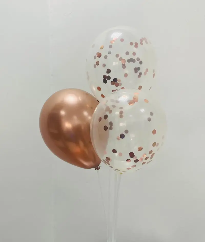 Rosie Gold Balloon Collection – 21-Piece Latex Set 1