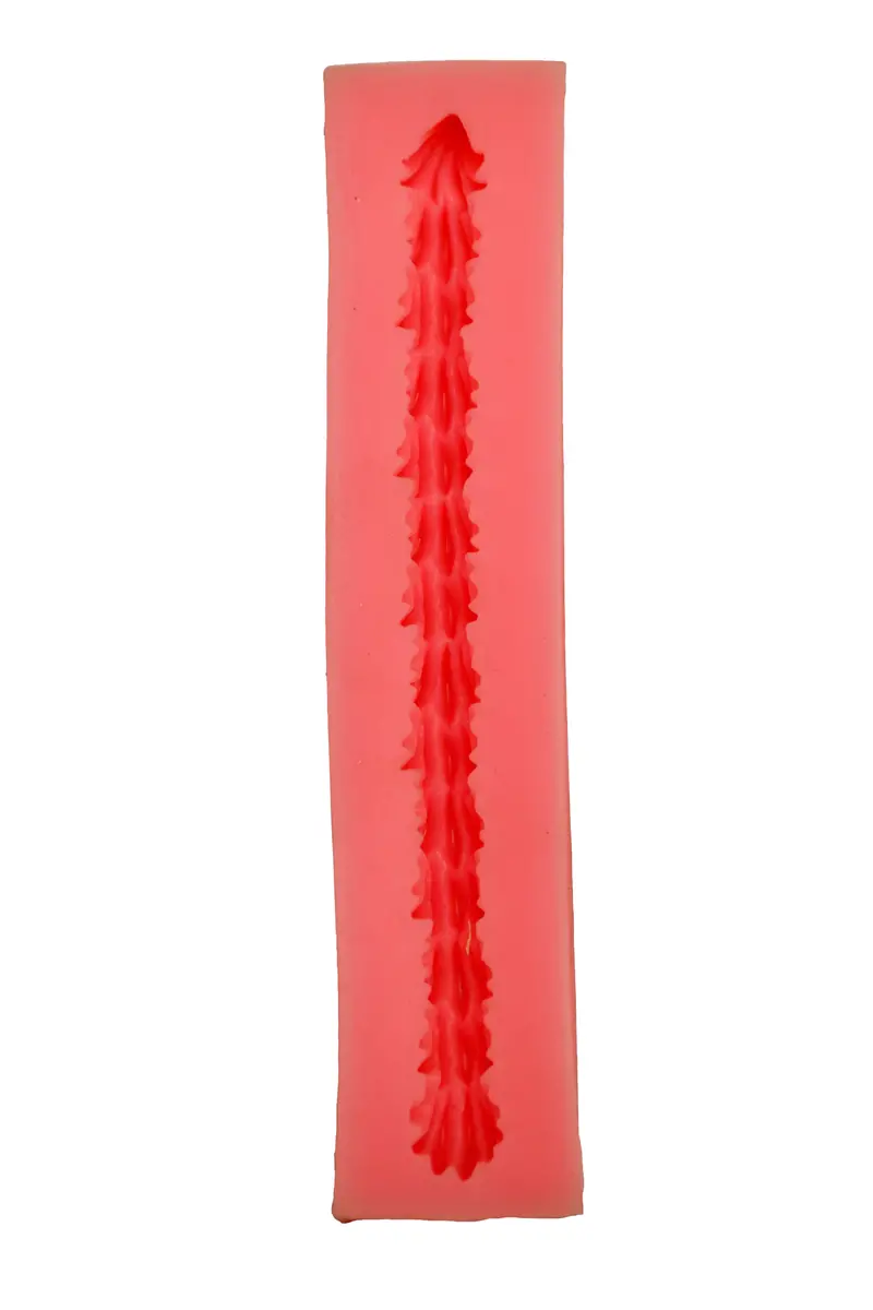 Rossate-Style Decorative Border Silicone Mold 1