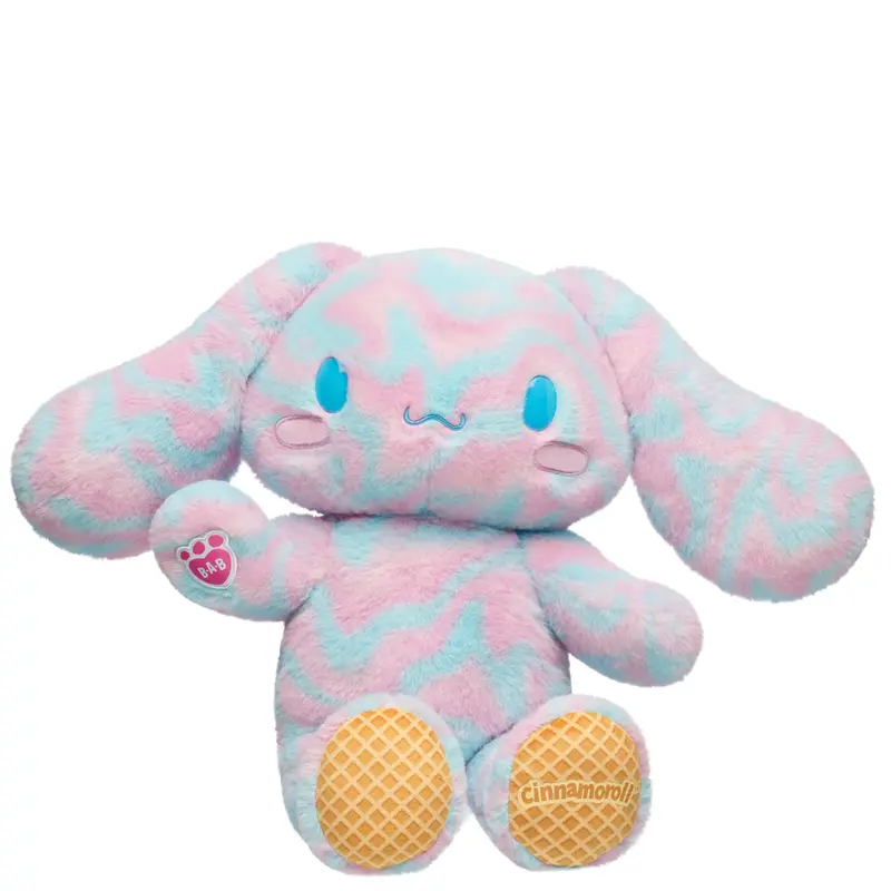 Sanrio Hello Kitty® Cinnamoroll™ Bubblegum Ice Cream Plush Figure 1