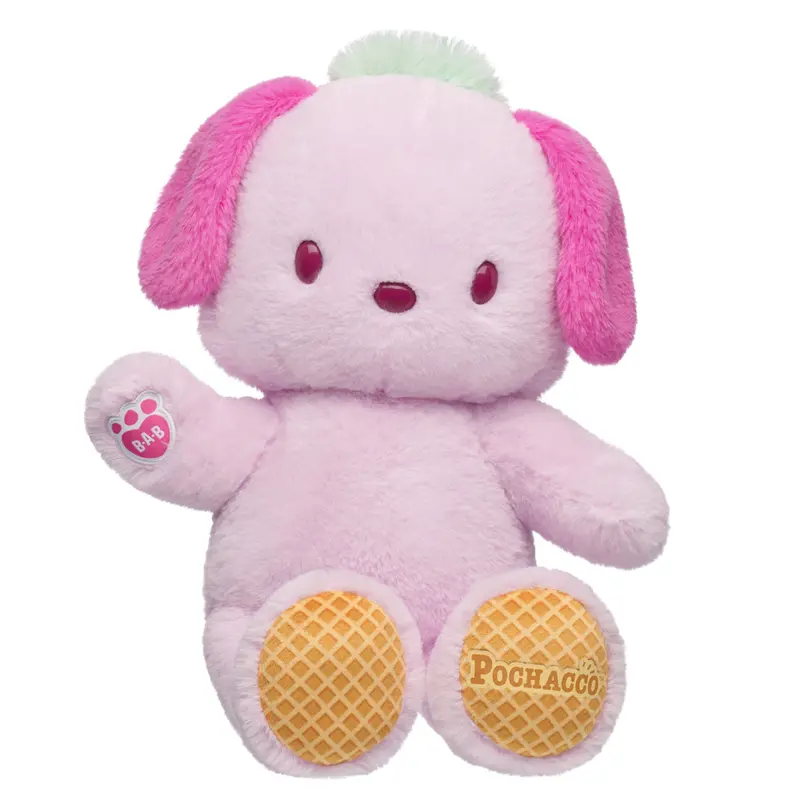 Sanrio Hello Kitty® Pochacco™ Strawberry Ice Cream Plush Figure 1