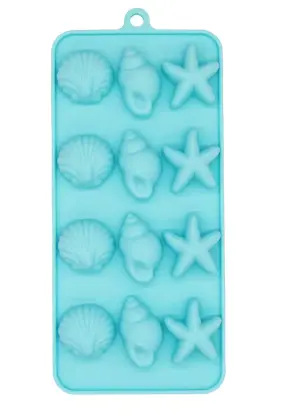Seashell-Shaped Silicone Candy Mold – Reusable Dessert Making Kit 1