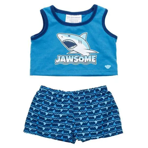 Shark-Themed Swimset With Jawsome Design 1