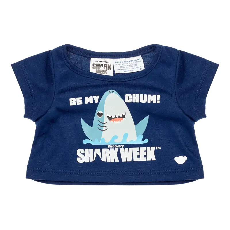 Shark Week 'Be My Chum' Humor T-Shirt 1