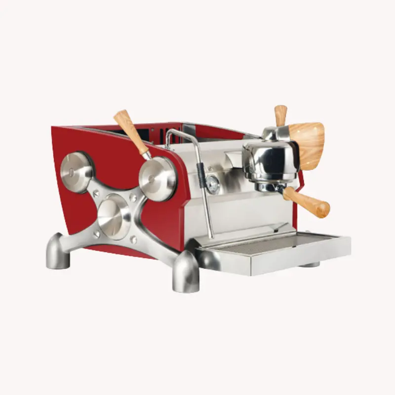 Slayer Single-Group Espresso Machine – Crimson Red Edition 1