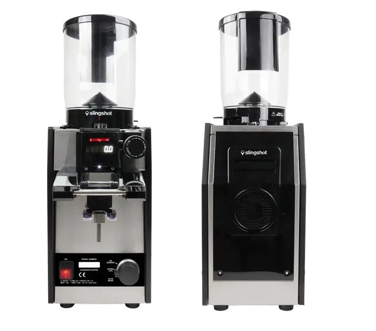 Slingshot C68 Commercial Espresso Grinder – High-Performance Flat Burrs 1