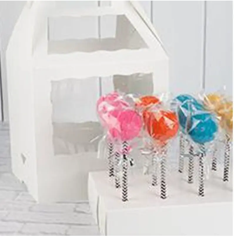 Small Cake Pop Display Box – Compact Takeaway Packaging 1