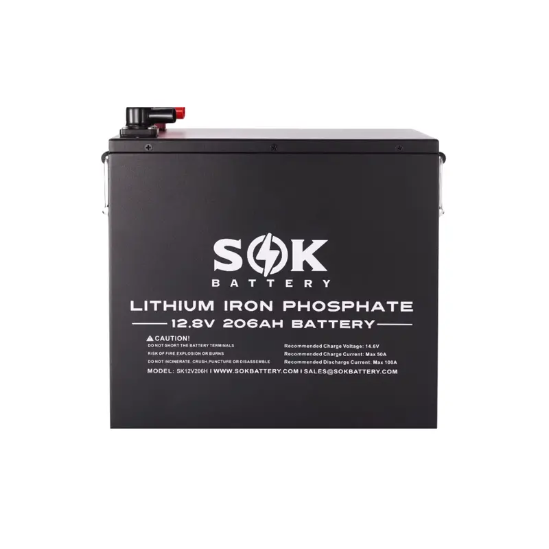 Sok 12V 206Ah Lifepo4 Battery With Bluetooth Monitoring And Built-In Low-Temp Heater – Sk12V206H 1