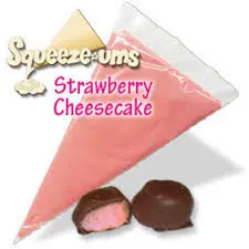 Squeeze-Ums Strawberry Cheesecake Soft Cream Candy Centers 1