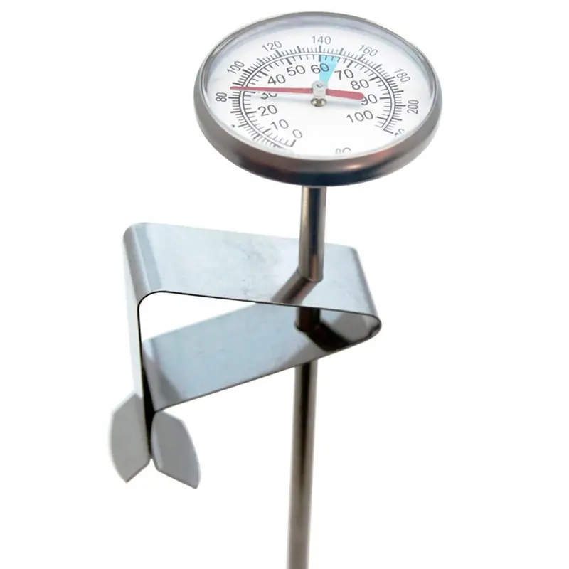 Stainless Steel Barista Milk Thermometer For Latte And Espresso (Model 3049) 1