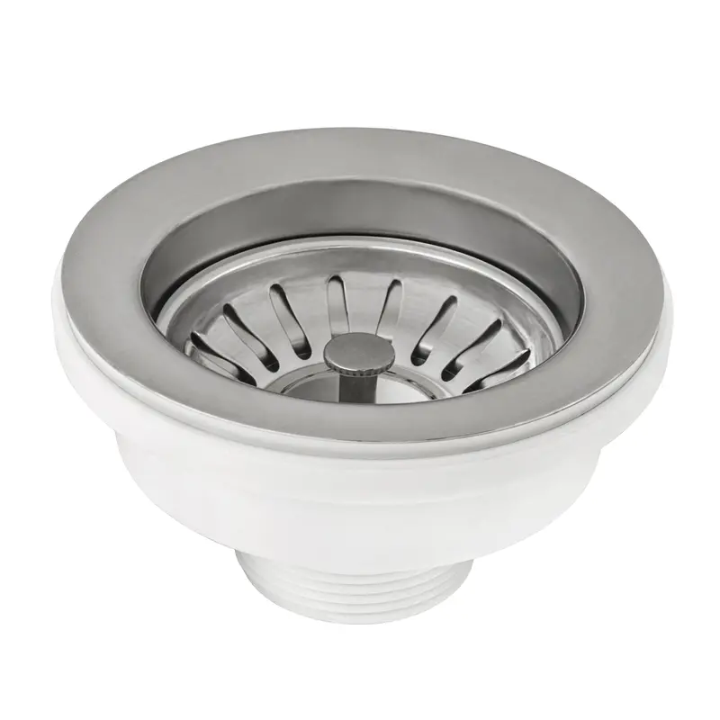 Stainless Steel Basket Strainer Drain Assembly For Kitchen & Utility Sinks 1